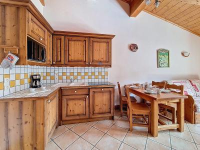 Location au ski Appartement 2 pièces 4 personnes (D18) - Hameau des Airelles - Les Menuires - Kitchenette