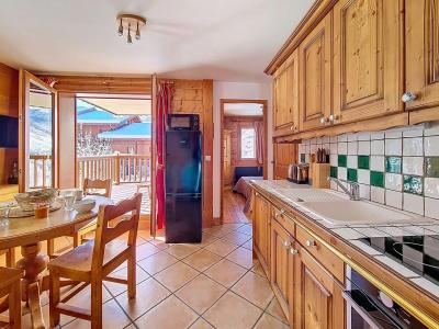 Location au ski Appartement 2 pièces 4 personnes (V11) - Hameau des Airelles - Les Menuires - Séjour