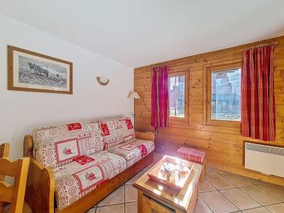 Ski verhuur Appartement 3 kamers 6 personen (E1) - Hameau des Airelles - Les Menuires - Woonkamer
