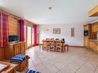 Location au ski Appartement duplex 4 pièces 8 personnes (B21) - Hameau des Airelles - Les Menuires - Séjour