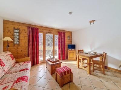 Location au ski Studio 2 personnes (V4) - Hameau des Airelles - Les Menuires - Séjour