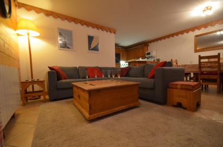 Skiverleih 4-Zimmer-Appartment für 6 Personen (A7) - Hameau des Marmottes - Les Menuires - Wohnzimmer