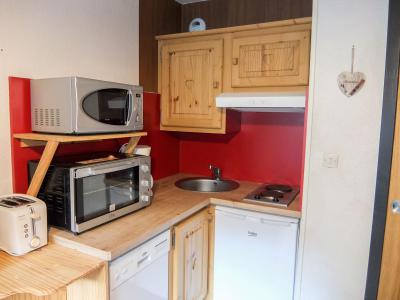 Wynajem na narty Apartament 1 pokojowy 3 osób (9) - L'Argousier - Les Menuires - Aneks kuchenny