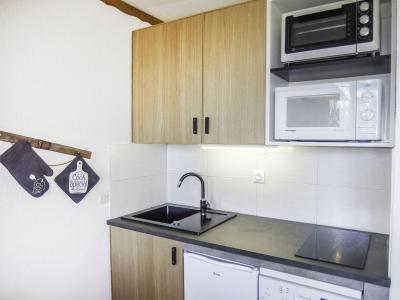 Ski verhuur Appartement 1 kamers 4 personen (1) - La Boédette - Les Menuires - Keukenblok