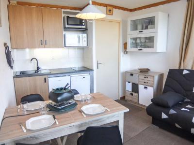 Ski verhuur Appartement 1 kamers 4 personen (1) - La Boédette - Les Menuires - Woonkamer