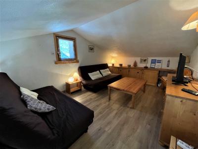 Ski verhuur Appartement 3 kamers mezzanine 6 personen (B135) - La Résidence Asters - Les Menuires - Woonkamer