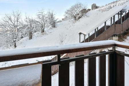 Vakantie in de bergen Studio bergnis 4 personen (519) - La Résidence Astragale - Les Menuires - Buiten winter