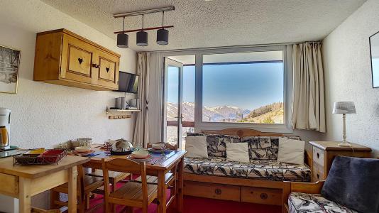 Rent in ski resort 2 room duplex apartment 4 people (807) - La Résidence Boëdette - Les Menuires - Living room