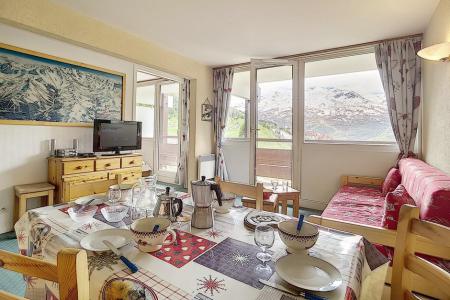 Rent in ski resort 3 room apartment 6 people (607) - La Résidence Burons - Les Menuires - Living room