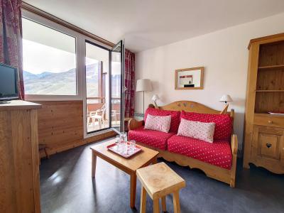 Ski verhuur Appartement 2 kamers 6 personen (509) - La Résidence Burons - Les Menuires - Woonkamer