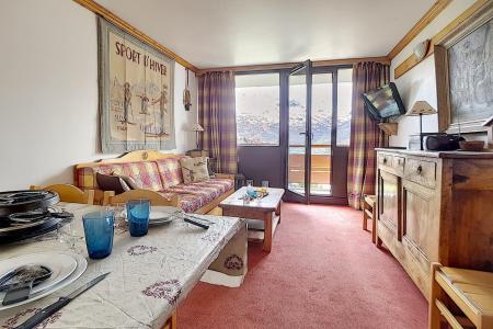 Ski verhuur Appartement 2 kamers 6 personen (809) - La Résidence Burons - Les Menuires - Woonkamer