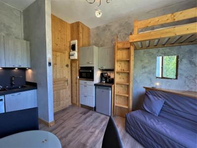 Rent in ski resort 2 room apartment 4 people (1320) - La Résidence Caron - Les Menuires - Living room