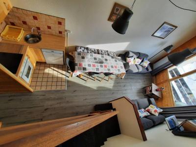 Rent in ski resort 4 room duplex apartment 8 people (1518) - La Résidence Caron - Les Menuires - Living room