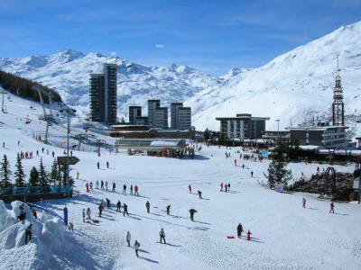 Location au ski La Résidence Chavière - Les Menuires - Extérieur hiver
