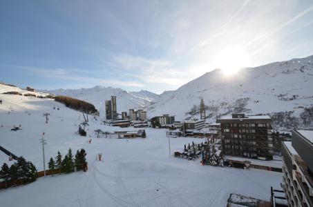 Location au ski Studio 3 personnes (816) - La Résidence Chavière - Les Menuires - Extérieur hiver