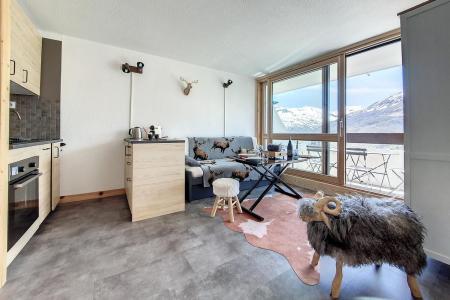 Soggiorno sugli sci Appartamento 3 stanze per 4 persone (0709) - La Résidence Combes - Les Menuires - Soggiorno