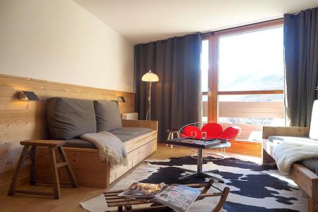 Rent in ski resort 4 room duplex apartment 8 people (806) - La Résidence Grande Masse - Les Menuires - Living room