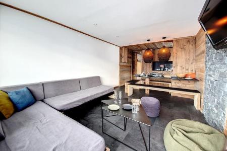 Rent in ski resort 3 room apartment 8 people (625) - La Résidence la Chavière - Les Menuires - Living room