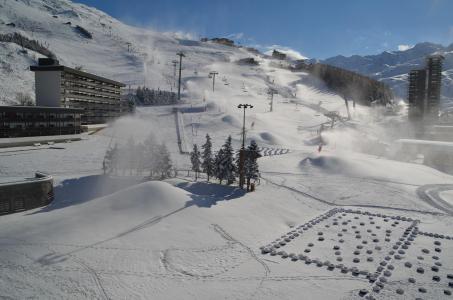 Soggiorno sugli sci Studio per 4 persone (408) - La Résidence Lac du Lou - Les Menuires - Esteriore inverno