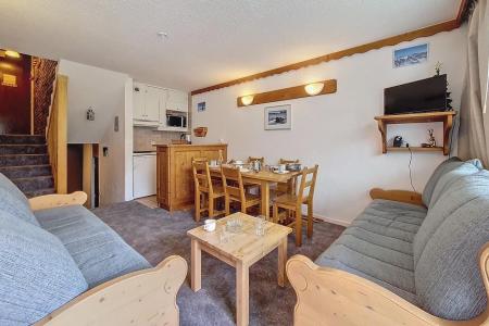 Ski verhuur Appartement duplex 2 kamers 5 personen (925) - La Résidence le Danchet - Les Menuires - Woonkamer