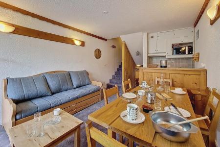 Ski verhuur Appartement duplex 2 kamers 5 personen (925) - La Résidence le Danchet - Les Menuires - Woonkamer