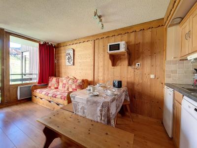 Rent in ski resort 2 room apartment 4 people (421) - La Résidence le Villaret - Les Menuires - Kitchen