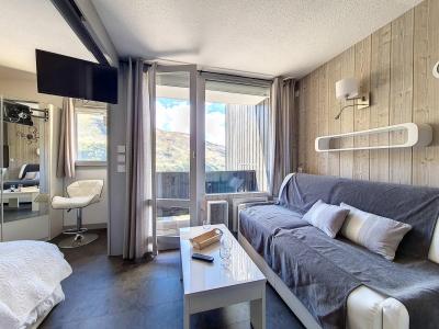 Ski verhuur Appartement 2 kamers bergnis 4 personen (506) - La Résidence le Villaret - Les Menuires - Woonkamer