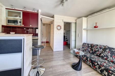 Rent in ski resort Studio cabin 4 people (312) - La Résidence le Villaret - Les Menuires - Bedroom