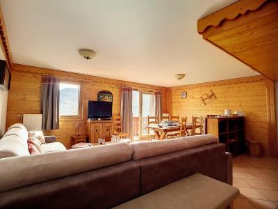 Rent in ski resort 5 room duplex apartment 10 people (23) - La Résidence les Alpages de Reberty - Les Menuires - Living room