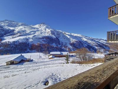 Skiverleih 2-Zimmer-Holzhütte für 4 Personen (0014) - La Résidence les Balcons d'Olympie - Les Menuires - Balkon