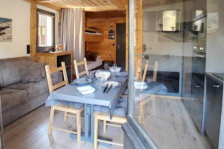 Аренда на лыжном курорте Квартира студия со спальней для 4 чел. (0412) - La Résidence les Gentianes - Les Menuires - апартаменты