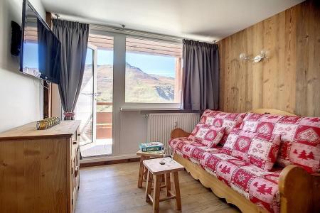 Rent in ski resort 2 room duplex apartment 5 people (C33) - La Résidence les Lauzes - Les Menuires - Living room