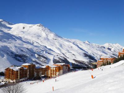 Location au ski La Résidence Ski Soleil - Les Menuires - Extérieur hiver