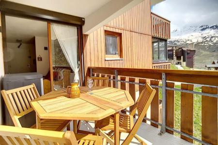 Ski verhuur Appartement 2 kabine kamers 4 personen (SK2302) - La Résidence Ski Soleil - Les Menuires - Terras