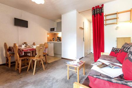 Ski verhuur Appartement 2 kamers bergnis 4 personen (1108) - La Résidence Ski Soleil - Les Menuires - Woonkamer