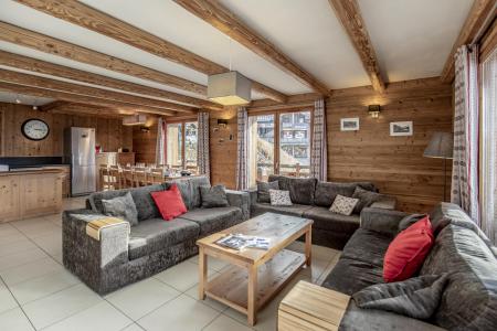 Rent in ski resort Le Chalet Lili - Les Menuires - Living room
