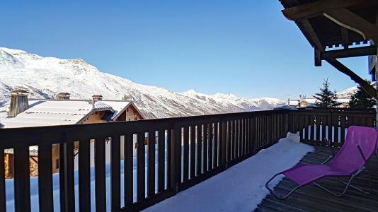 Location au ski Appartement 3 pièces 6 personnes (1) - Le Hameau de la Sapinière - Chalet Cembro - Les Menuires - Extérieur hiver
