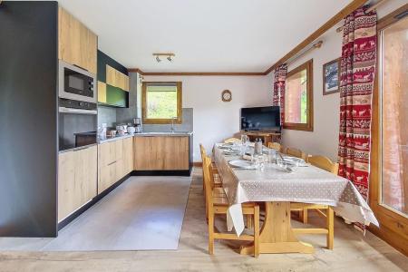 Location au ski Appartement 4 pièces 8 personnes (9) - Le Hameau de la Sapinière - Chalet Cembro - Les Menuires - Séjour