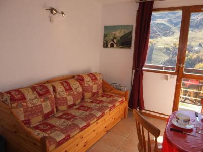 Ski verhuur Appartement 1 kamers 3 personen (1) - Le Sarvan - Les Menuires - Woonkamer