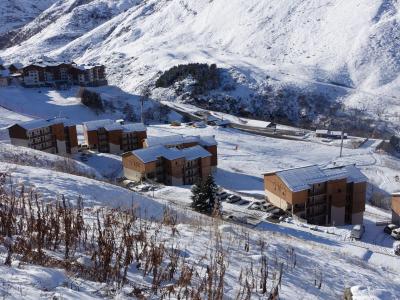 Location au ski Les Asters - Les Menuires - Extérieur hiver