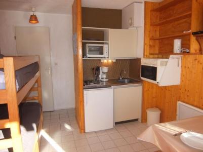 Ski verhuur Appartement 1 kamers 2 personen (35) - Les Asters - Les Menuires - Woonkamer