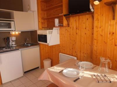 Ski verhuur Appartement 1 kamers 2 personen (35) - Les Asters - Les Menuires - Woonkamer