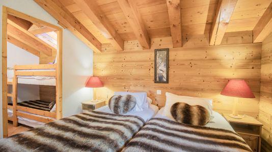 Location au ski Chalet duplex 7 pièces 12 personnes (Lorraine) - Les Chalets de Bettaix - Les Menuires - Chambre