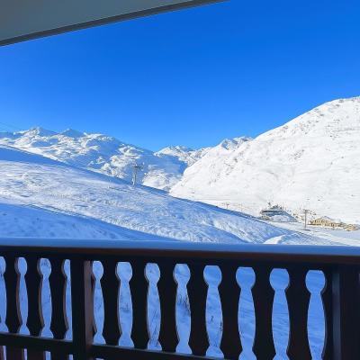 Rent in ski resort 2 room apartment cabin 4 people (202) - Les Côtes d'Or Chalet Argentière - Les Menuires - Winter outside