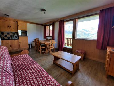 Ski verhuur Appartement 3 kamers 6 personen (201) - Les Côtes d'Or Chalet Argentière - Les Menuires - Woonkamer