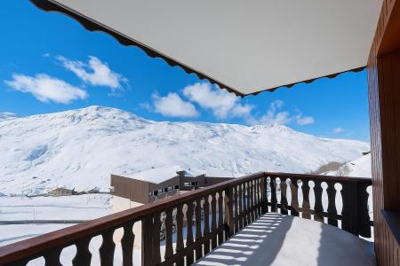 Location au ski Appartement 4 pièces 8-10 personnes (331) - Les Côtes d'Or Chalet Courmayeur - Les Menuires - Extérieur hiver