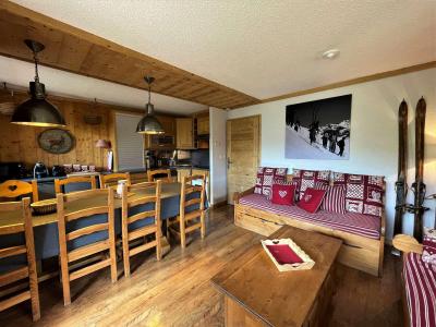 Skiverleih 4-Zimmer-Appartment für 7 Personen (313) - Les Côtes d'Or Chalet Courmayeur - Les Menuires - Wohnzimmer