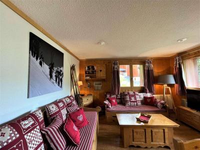 Ski verhuur Appartement 4 kamers 7 personen (313) - Les Côtes d'Or Chalet Courmayeur - Les Menuires - Woonkamer
