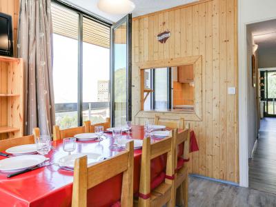 Ski verhuur Appartement 3 kamers 7 personen (1) - Pelvoux - Les Menuires - Woonkamer