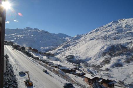 Rent in ski resort Studio 2 people (702) - Résidence Alpages - Les Menuires - Winter outside